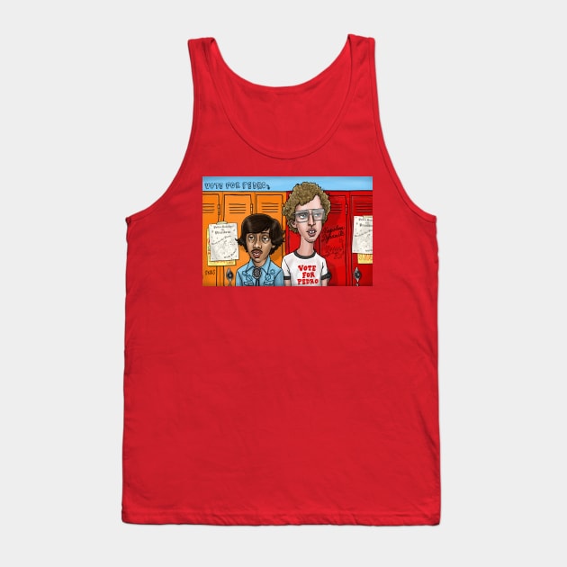 Vote For Pedro Tank Top by mcillustrator